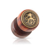 Gold Octopus Inlay Faux Wood Plugs