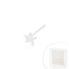 .925 Sterling Silver Star Nose Pin