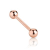Rose Gold Plated Tongue Ring