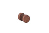 Maple Brown wood screw on Faux Plugs